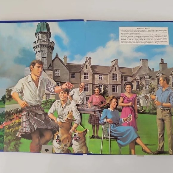 The Royal Family (Princess Diana) Pop-Up Book Patrick Montague Smith - Picture 6 of 9